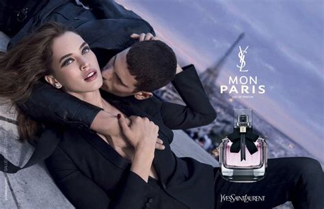 mon paris ysl ad model